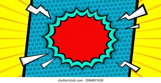 fondo de media tonalidad de comic en blanco colorido