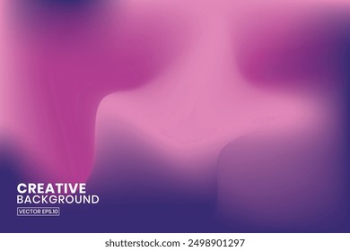 Colorful blend pink and blue abstract background.Vector illustration