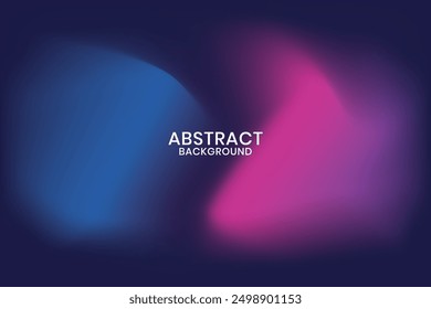 Colorful blend pink ,blue and dark blue cyberpunk abstract background.Vector illustration