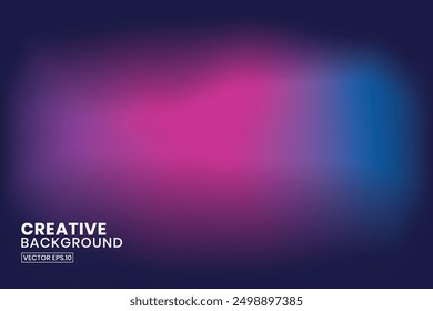 Colorful blend pink and dark blue cyberpunk abstract background.Vector illustration