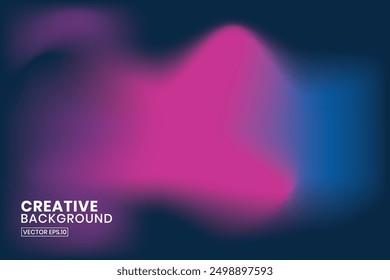 Colorful blend pink and dark blue cyberpunk abstract background.Vector illustration