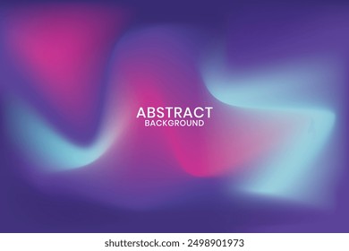 Colorful blend pink and dark blue cyberpunk abstract background.Vector illustration