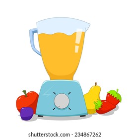 Colorful Blender Stock Vector (Royalty Free) 234867262 | Shutterstock