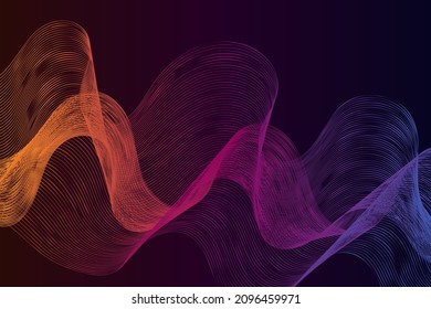  Humo del vector de fondo de mezcla colorido