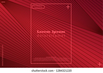 colorful blending Wavy abstract geometric background. line holograph shapes composition.  Suitable For Wallpaper  Banner  Card  Book Illustration  Web Landing Page  and Other Related Creative