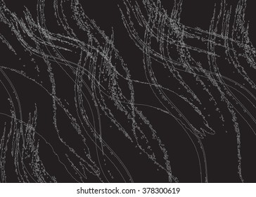 colorful blots on a black background, abstract wallpapers