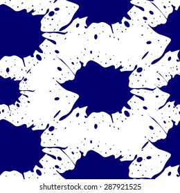Colorful blots. Seamless vector pattern. Vector illustration. Eps 10