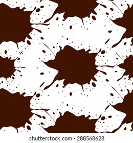 Colorful blots. Seamless vector pattern. Vector illustration. Eps 10