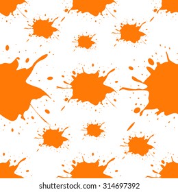 Colorful blots. Seamless vector pattern. Vector illustration. Eps 10