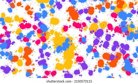 Colorful blots watercolor backgrounds for poster, brochure or flyer, Bundle of watercolor posters, flyers or cards. Banner template.
