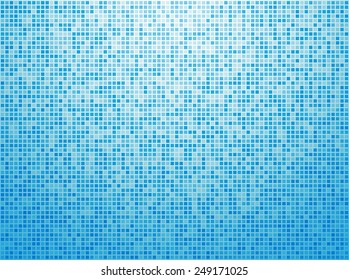 Colorful blue checkered background