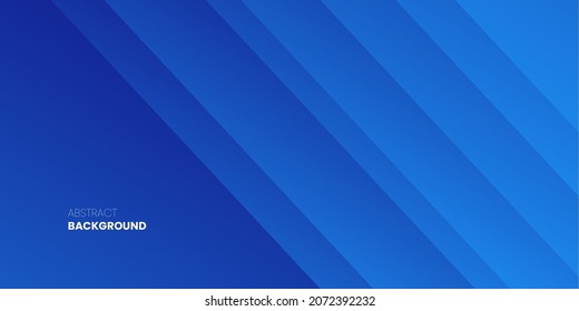 Colorful Blue Geometric Abstract Background Design