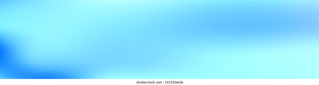 Colorful blue gradient background.