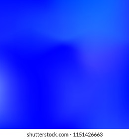 Colorful blue gradient mesh background.