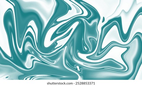 Colorful blue liquid. Abstract liquify background texture. Blue flowing liquify background for cover, flyer, brochure, poster, modern banners, websites, advertisements, ethereal graphic design.