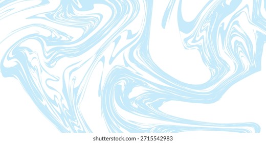 Tintas acrílicas coloridas de fundo de efeito de mármore azul