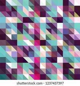 Colorful, Blue, Pink, Triangular  low poly, mosaic pattern background, Vector polygonal illustration graphic, Creative, Origami style with gradient