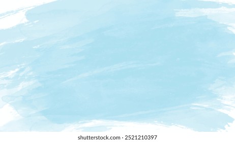 colorful blue watercolor abstract background design