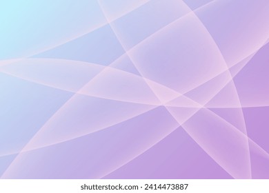 Colorful Blue Wave Lines Pattern Abstract Background. Modern Banner. Valentine's Day Wallpaper. Frame. Vector Illustration