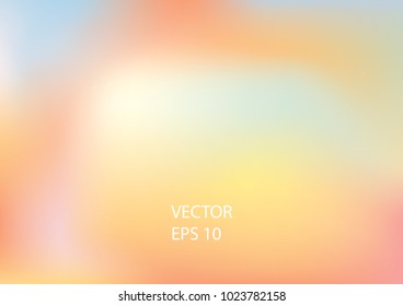 colorful blurred abstract background-vector image EPS 10