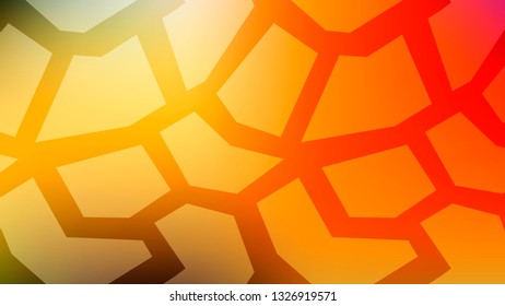 Colorful blurred background with cells, lines. Mosaic modern abstract gradient card. Business poster. Vector illustration.   