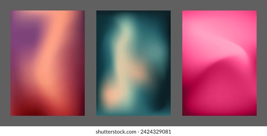 Colorful blurred background. The color gradient of the cover, book, magazine catalog. A template for a banner, poster and brochure. An abstract version of modern design