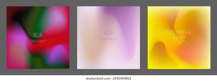 Colorful blurred background. The color gradient of the cover, book, magazine catalog. A template for a banner, poster and brochure. An abstract version of modern design
