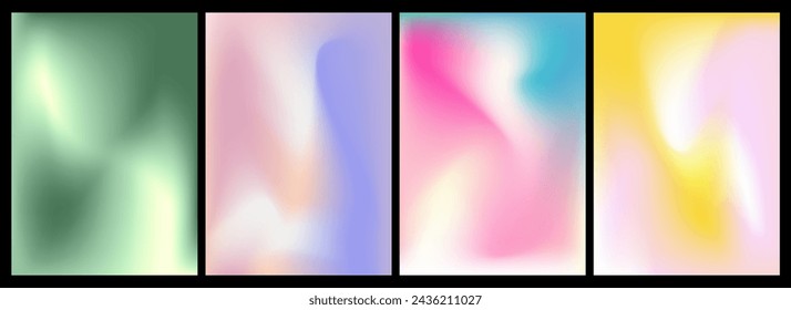 Colorful blurred background. The color gradient of the cover, book, magazine catalog. A template for a banner, poster and brochure. An abstract version of modern design
