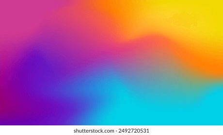  A colorful blurred background with a rainbow of colors possibly a summer ormodern abstract art illustration It includes orange purple green hues The background is blurred giving it a panoramic view