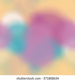 Colorful blurred background with snow overlay, seamless