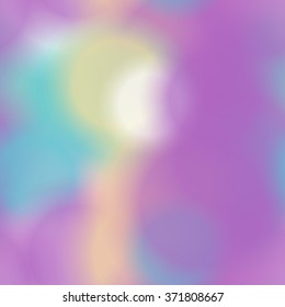 Colorful blurred background with snow overlay, seamless