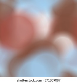Colorful blurred background with snow overlay, seamless