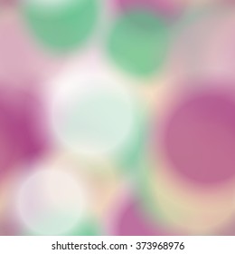 Colorful blurred background with snow overlay, seamless
