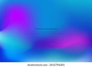 Colorful Blurred Background Vector Art