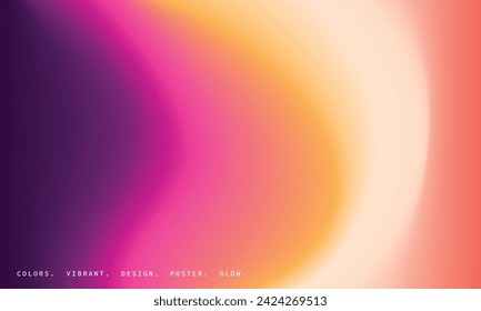 Bunte und verschwommene Verlaufs Mesh Hintergrund. Abstrakter wellenförmiger Farbabstufungshintergrund. Liquid Lines Design für Poster, Präsentation, Banner, Cover, Faltblatt, Pamphlet oder Katalog.