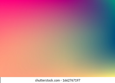 Colorful blurred illustration in abstract style with gradient. Elegant background.