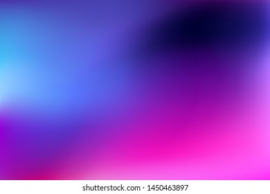 Colorful Blurred magenta purple pink background. Abstract Soft gradient backdrop with place for text. Vector illustration for your graphic design, banner, poster 