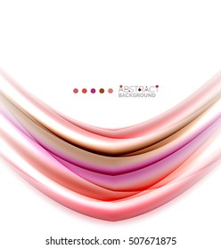 Tiras borrosas coloridas, plantilla de fondo abstracto