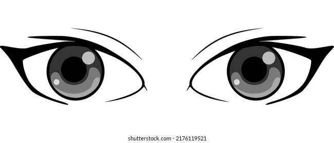 Colorful boho eyes collection isolated on white, modern design, Cartoon woman eyes and eyebrows with lashes. Isolated vector illustration. Can be used for T-shirt print, poster and cards. cartoon eye 
