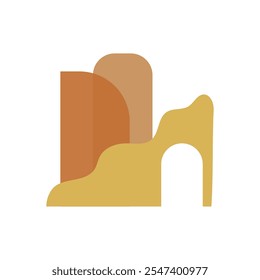Colorful Boho Shapes Element - 03