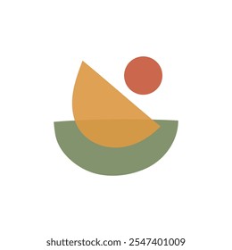 Colorful Boho Shapes Element - 08