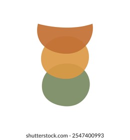 Colorful Boho Shapes Element - 09