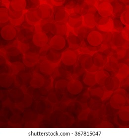 Colorful bokeh abstract light background - Vector illustration