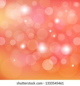 colorful bokeh background.