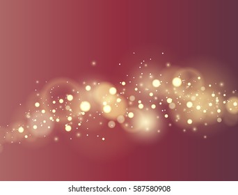 Colorful bokeh background.