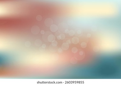 Colorful bokeh background blur, holiday wallpaper. abstract background summer, spring, autumn. vector illustration.