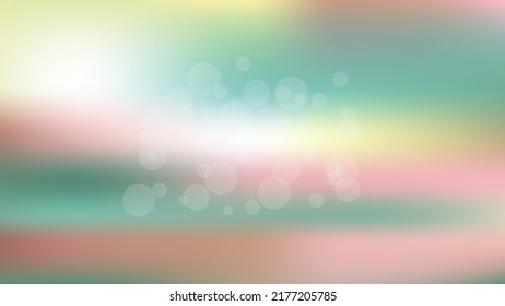 Colorful bokeh background blur,holiday wallpaper. abstract background summer, spring.vector illustration