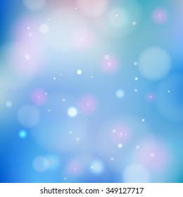 Colorful bokeh background. Vector illustration eps 10