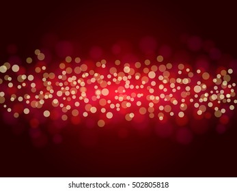 Colorful bokeh background. Vector illustration