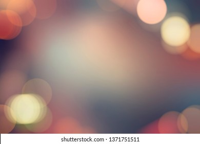 Colorful bokeh lights patterned background vector